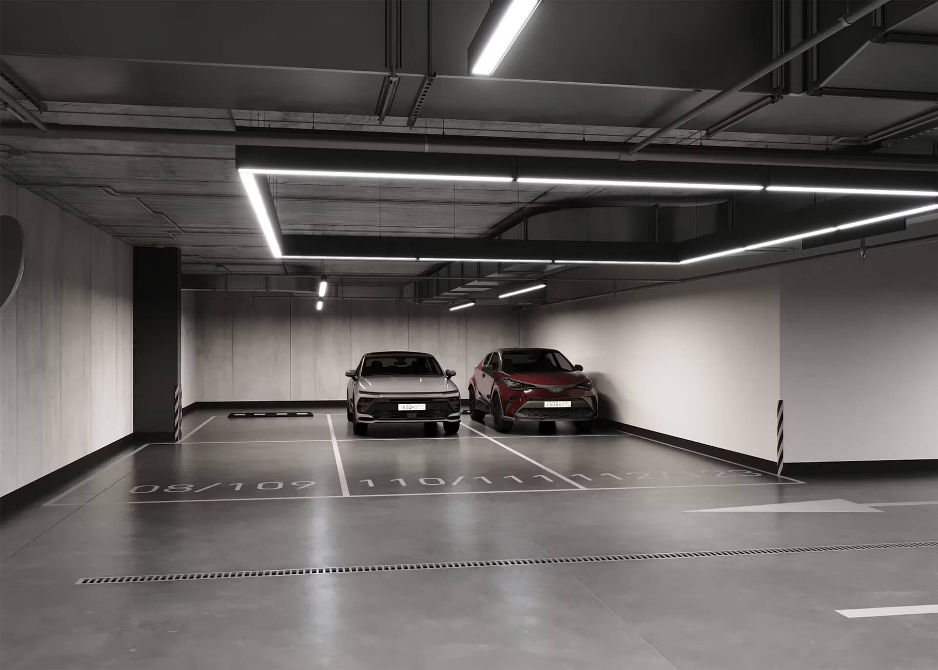 Паркинг ЖК «Симоновский Вал»